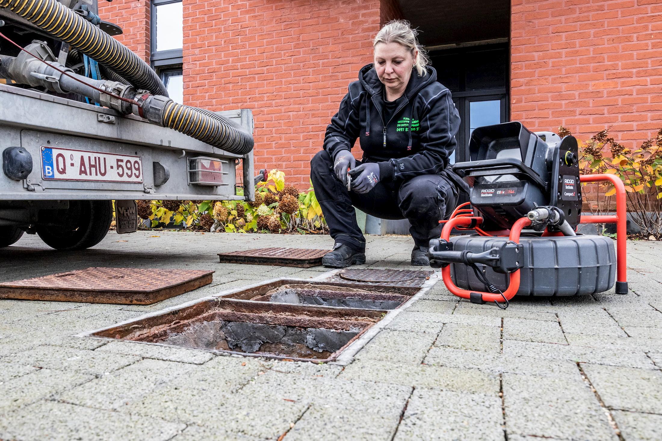 Camera inspectie Riool- en leidingsproblemen oplossen met camera inspectie